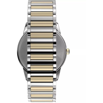 Timex Easy Reader TW2W52100 Zegarek męski złoto-srebrny z rozciąganą bransoletką 