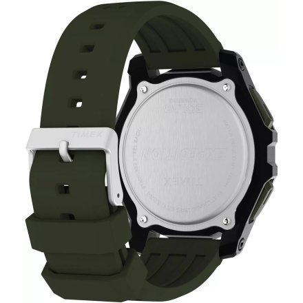 Timex Expedition Ridge Solar Chronograph TW4B33700 Zegarek męski sportowy z zielonym paskiem