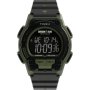 Timex Ironman TW5M64900 Zegarek męski czarno-zielony sportowy z wyświetlaczem