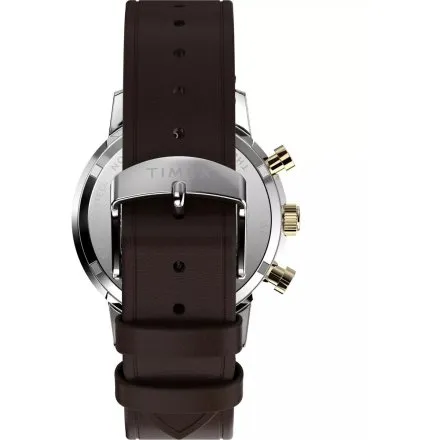 Timex Marlin TW2W60400 zegarek męski z granatową tarczą i chronografem