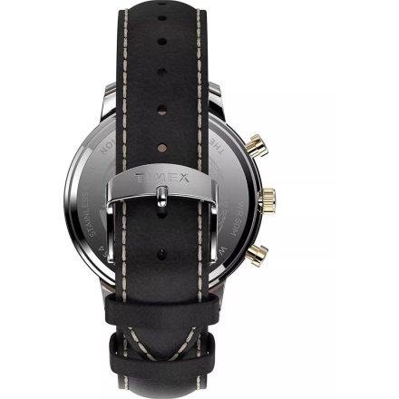 Timex City Chicago TW2U39100 męski zegarek z czarnym paskiem 