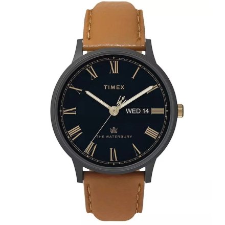 Timex Waterbury TW2U88500 Zegarek męski na pasku z datownikiem