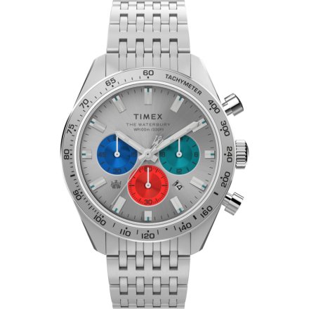 Timex Waterbury TW2V42400 męski zegarek z funkcją chronografu
