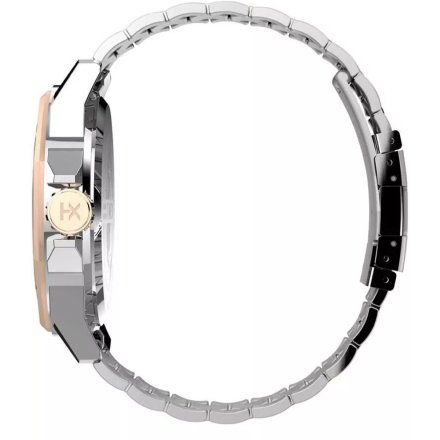 Timex Essex Avenue TW2V43100 Męski zegarek srebrny na bransolecie