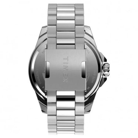 Timex Essex Avenue TW2V43300 Męski zegarek srebrny z multidatownikiem