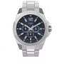 Timex Essex Avenue TW2V43300 Męski zegarek srebrny z multidatownikiem