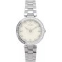 Timex City TW2V45000 srebrny zegarek damski z ozdobną tarczą