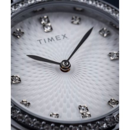 Timex City TW2V45200 zegarek damski na pasku z ozdobną tarczą
