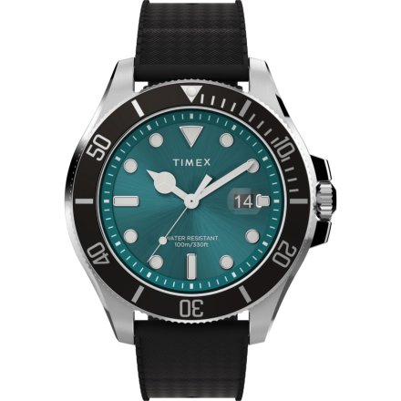 Timex Harborside Coast TW2V91700 Zegarek męski srebrny na pasku