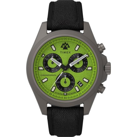 Timex Expedition TW2V96400 Zegarek męski z zieloną tarczą chronograf