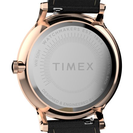 Timex Transcend TW2W19800 różowozłoty zegarek damski na pasku