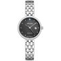 Zegarek damski Adriatica srebrno-czarny z diamentami A3543.5146DQ Swiss Made