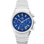 Timex Q Falcon Eye TW2W33700 zegarek męski granatową tarczą i chronografem