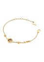 Guess 4 LOVE bransoletka złota damska kwiatki JUBB05039JW (L)