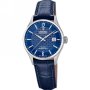 Festina SWISS MADE 20009/8 zegarek damski srebrny z granatową tarczą