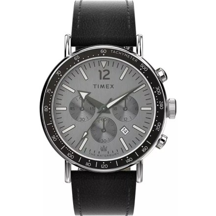 Timex Waterbury TW2W47400 Zegarek męski srebrny z chronografem