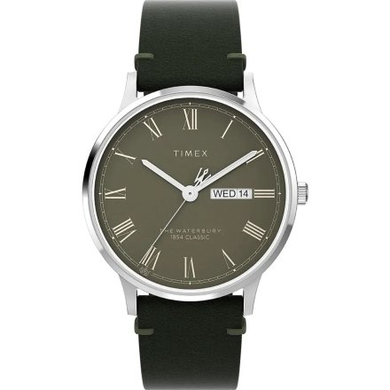 Timex Waterbury TW2W50500 Zegarek męski na pasku z datownikiem