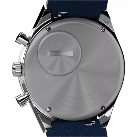 Timex Q Diver Chronograph TW2W51700 zegarek męski granatowy chronograf