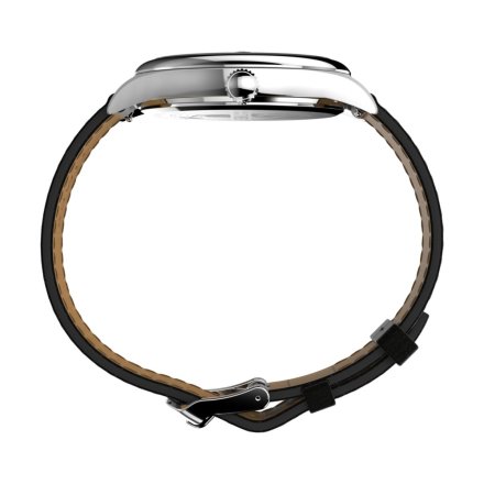 Timex Legacy TW2W57400 Zegarek męski srebrny z czarną tarczą