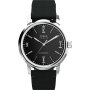 Timex Marlin TW2W59700 zegarek męski automatyczny srebrny z czarnym paskiem