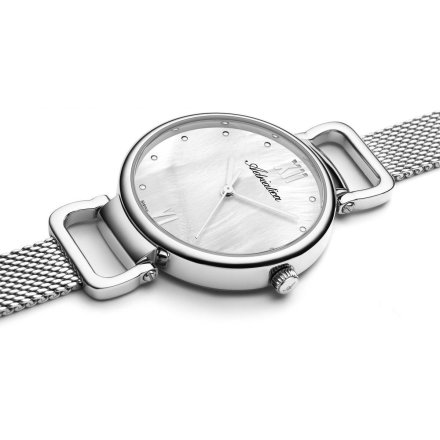 Zegarek damski Adriatica A3745.518FQ Swiss Made srebrny biżuteryjny