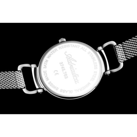 Zegarek damski Adriatica A3745.518FQ Swiss Made srebrny biżuteryjny