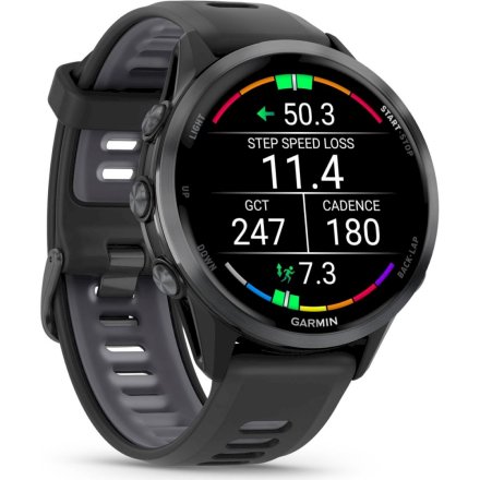 Garmin Forerunner 970 Carbon Grey tytanowy smartwatch GPS EKG 010-02969-10