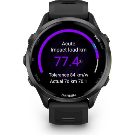 Garmin Forerunner 970 Carbon Grey tytanowy smartwatch GPS EKG 010-02969-10