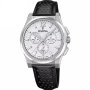Festina Swiss Made 20060/1 Zegarek Męski srebrny z czarnym paskiem
