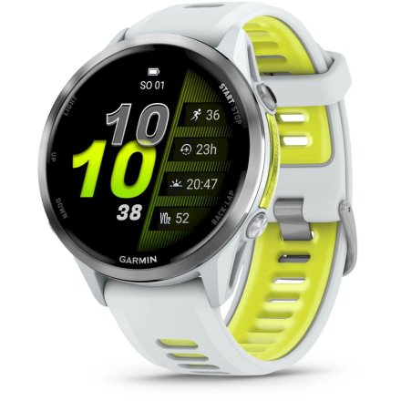 Garmin Forerunner 970 Biały tytanowy smartwatch GPS EKG 010-02969-11