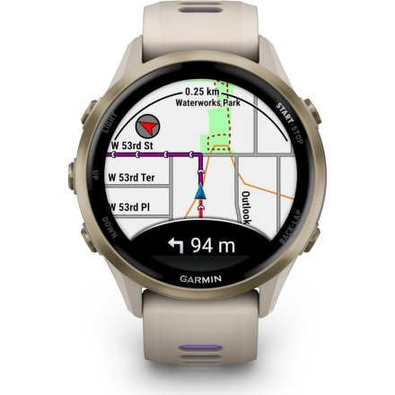 Garmin Forerunner 970 Soft Gold tytanowy smartwatch GPS EKG 010-02969-12