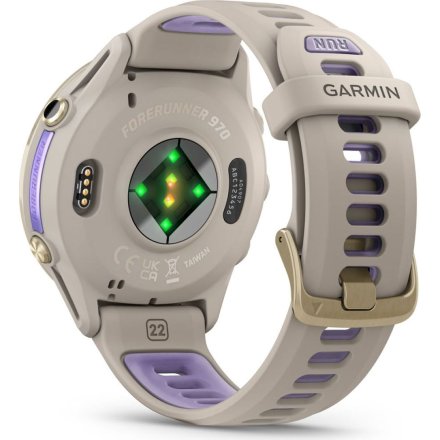 Garmin Forerunner 970 Soft Gold tytanowy smartwatch GPS EKG 010-02969-12