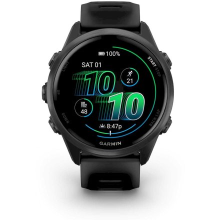 Garmin Forerunner 570 43mm Slate Grey czarny smartwatch 010-02970-00