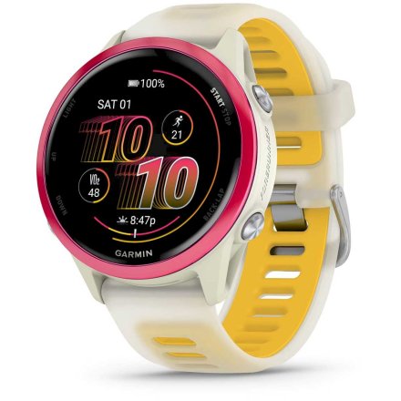 Garmin Forerunner 570 43mm Raspberry żółty smartwatch 010-02970-02