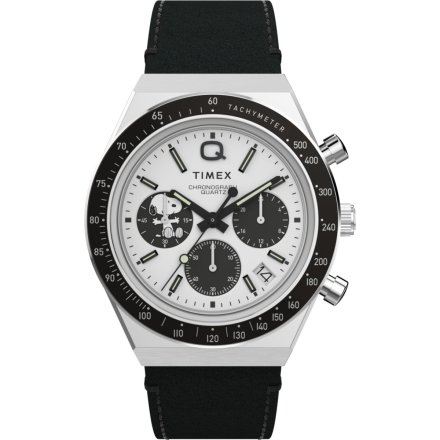 Timex Q Diver Chronograph TW2W68900 zegarek męski czarny chronograf