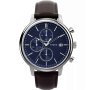 Timex City Chicago TW2W76200 męski zegarek z brązowym paskiem chronograf