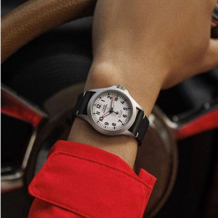 Timex Expedition TW2W78200 zegarek męski tytanowy z jasną tarczą