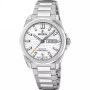 Festina Swiss Made 20073/1 Zegarek Męski ze srebrną tarczą na bransolecie