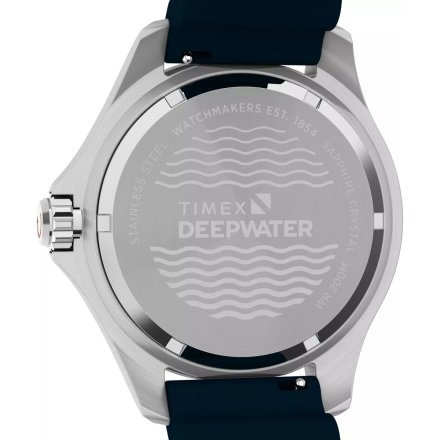Timex Deepwater TW2W81500 Zegarek męski na granatowym pasku do pływania