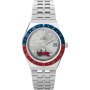 Timex X Peanuts GMT TW2W83300 zegarek męski srebrny motyw bajki Peanuts