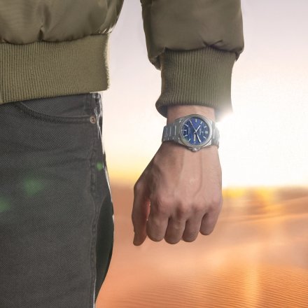 Festina Swiss Made 20073/3 Zegarek Męski z niebieską tarczą na bransolecie