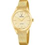 Festina SWISS MADE 20077/3 zegarek damski złoty ze złotą tarczą