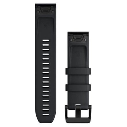 Czarny pasek 22 mm do Garmin Fenix 8 47mm / Fenix 7 / Fenix 6  010-12863-22