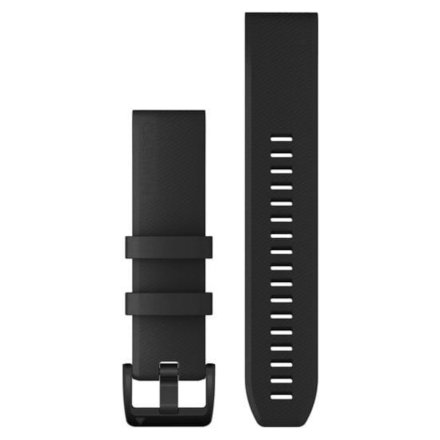 Czarny pasek 22 mm do Garmin Fenix 8 47mm / Fenix 7 / Fenix 6  010-12863-22