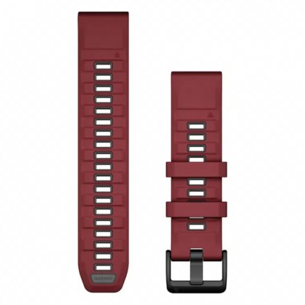Bordowy pasek 22 mm QuickFit do Garmin Fenix 8 47mm / Fenix 7 / Fenix 6  010-13392-06