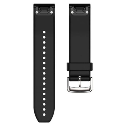 Czarny pasek 22 mm QuickFit do Garmin Fenix 8 47mm / Fenix 7 / Fenix 6  010-12500-00