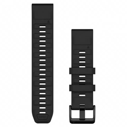 Czarny pasek 22 mm QuickFit do Garmin Fenix 8 47mm / Fenix 7 / Fenix 6  010-13392-02