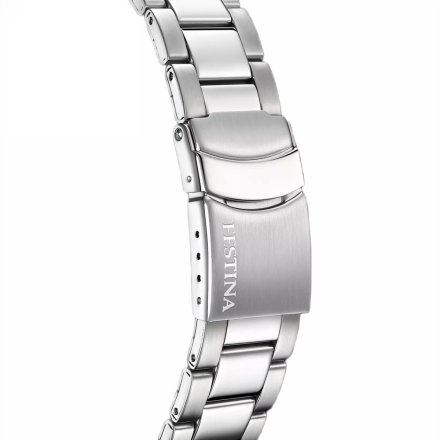 Festina Multifunction 20623/5 Zegarek Męski srebrny z czarną tarczą