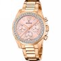 Festina Boyfriend 20639/6 Zegarek Damski różowozłoty z różową tarczą z cyrkoniami