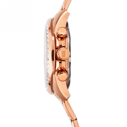 Festina Boyfriend 20639/4 Zegarek Damski różowozłoty z różową tarczą z cyrkoniami